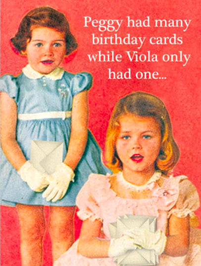 Peggy Had Many… | Birthday Card