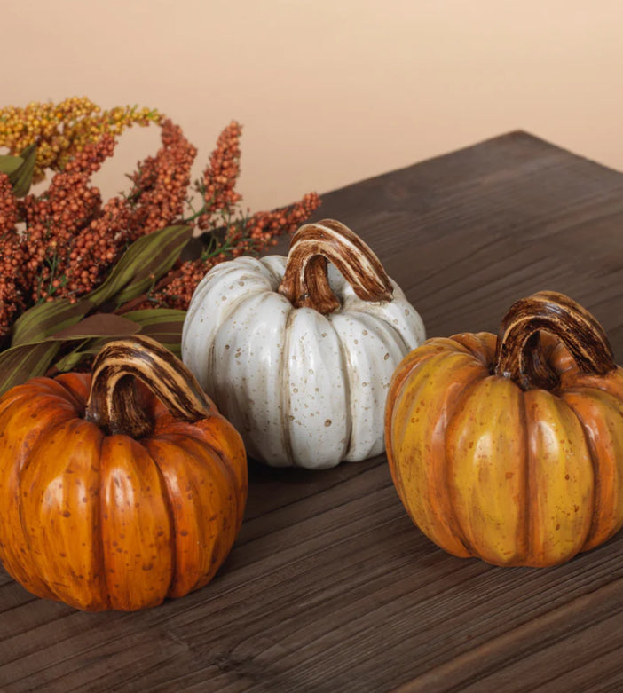 3.5” Resin Harvest Pumpkin