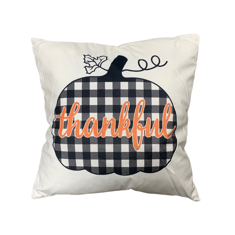 Thankful | Printed Throw Cushion