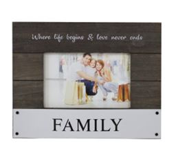 Wood Family Frame | 4 x 6