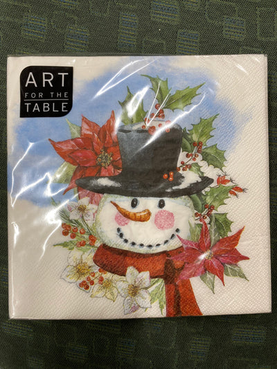 Christmas Luncheon Napkins | AFT