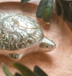 Glass Turtle Ornament