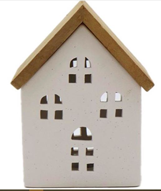 Ceramic House | LED 4 Windows