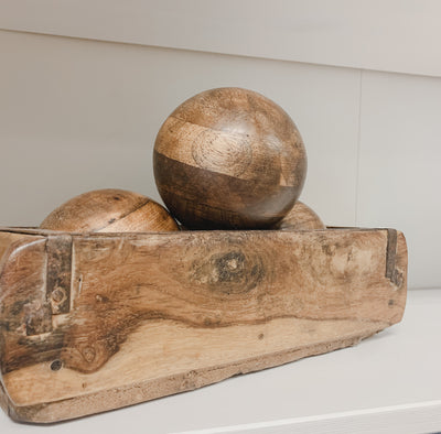 Wooden Decorative Ball