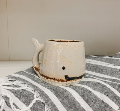 Whale Mug | Taupe