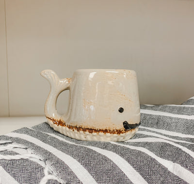 Whale Mug | Taupe