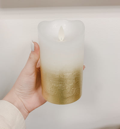 Metallic Flameless Candles