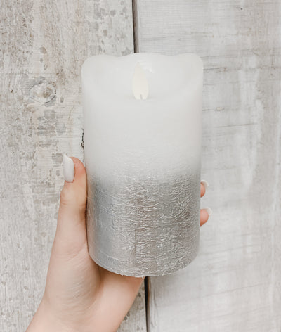 Metallic Flameless Candles