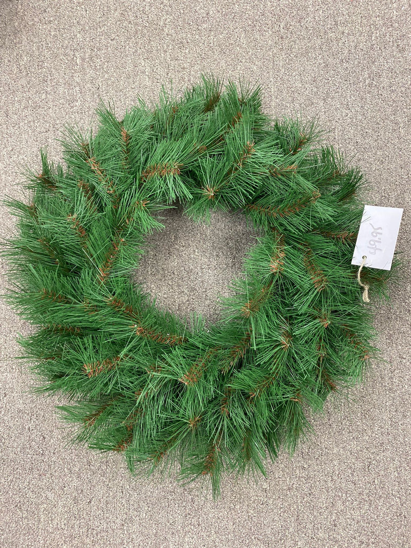 Long Needle Pine Wreath | 24"D