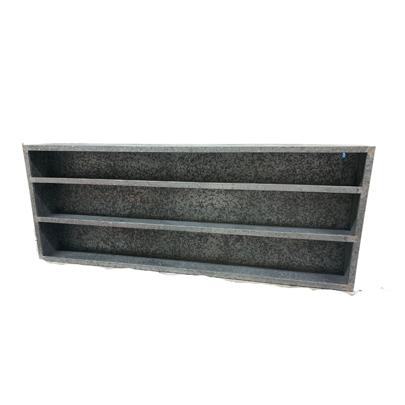 Galvanized Metal Shelf