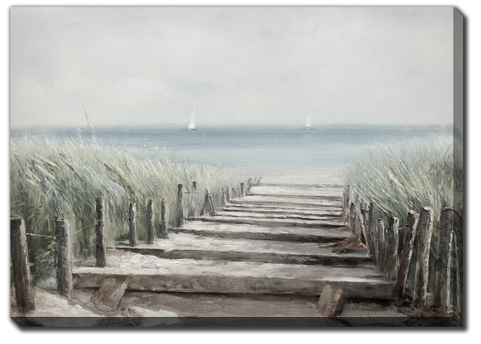 Boardwalk to Paradise Canvas