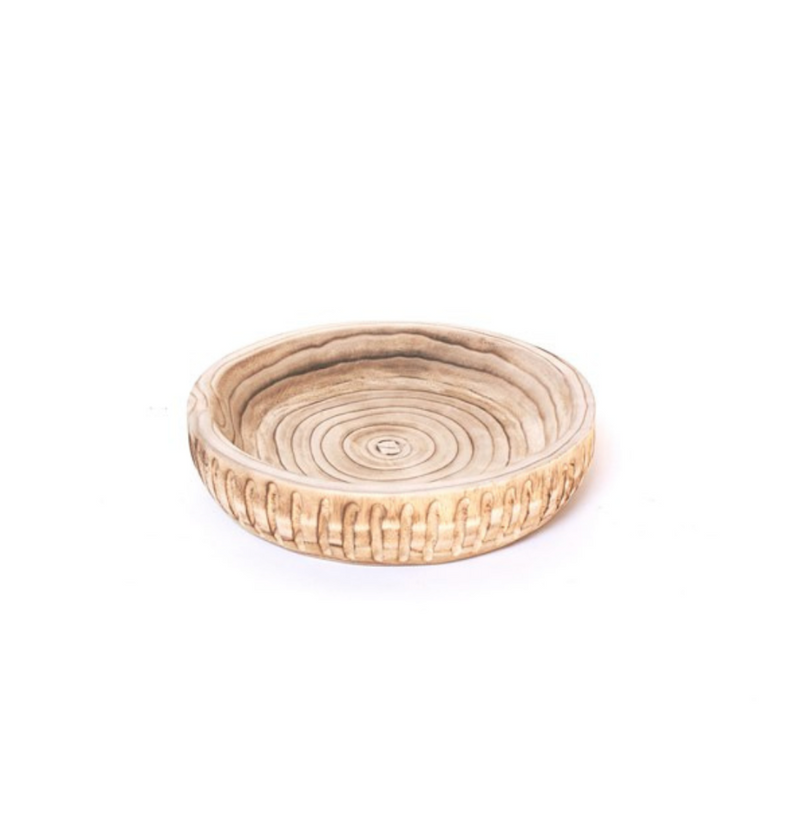 Wooden Round Bowl