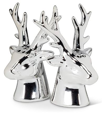 Silver Deer Salt & Pepper