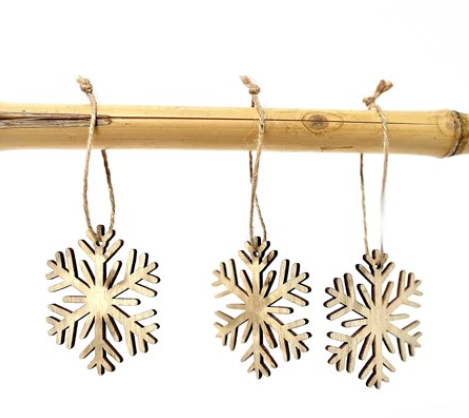Snowflake Ornament | Sold in package of 9