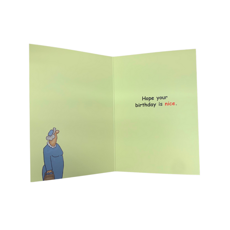 He Asked Me What I Wanted For My Birthday | Birthday Card
