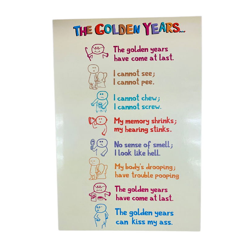 The Golden Years | Birthday Card