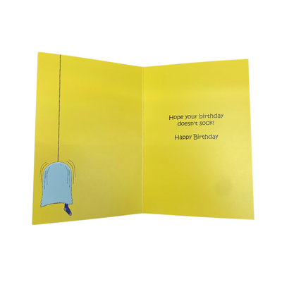 What Part of Sock On the Doorknob Don't You Understand?! | Birthday Card