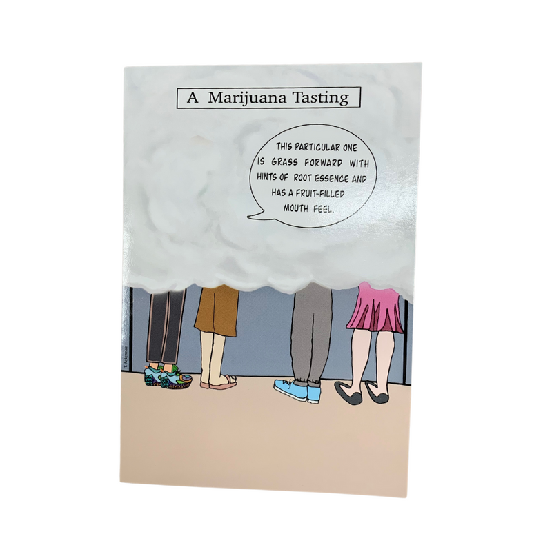 A Marijuana Tasting | Birthday Card