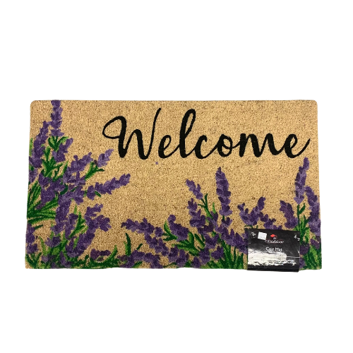 Lavender Welcome | Coir Mat