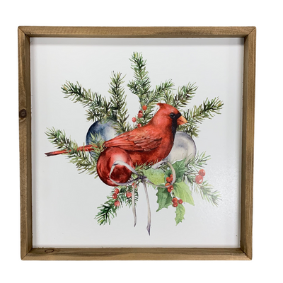 Wooden Cardinal Frame
