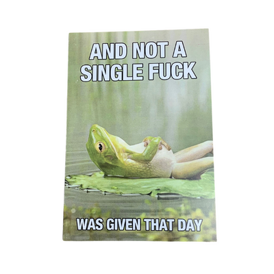 And Not A Single F*ck Was Given That Day | Birthday Card