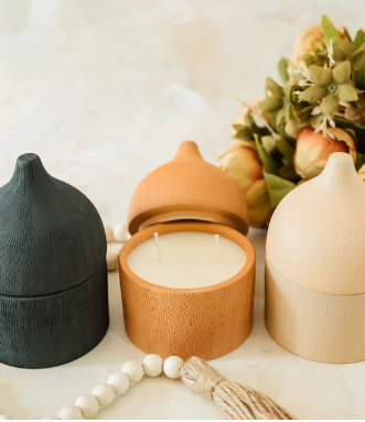 Clay Collection Clay Soy Wax Candle | The Scented Market