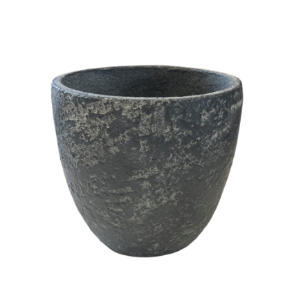 Small Grey Cement Pot