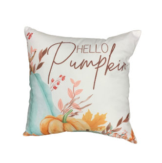 Hello Pumpkin | Printed Throw Pillow