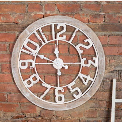 Wood & Metal Clock