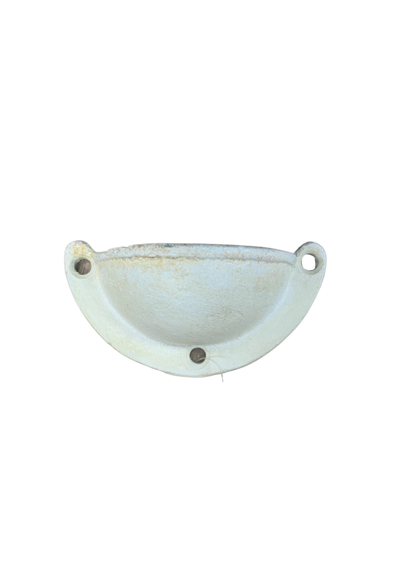 Hardware - Rustic White Shell Handle (65)