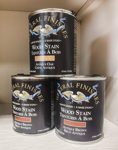 General Finishes | Water Based Wood Stain