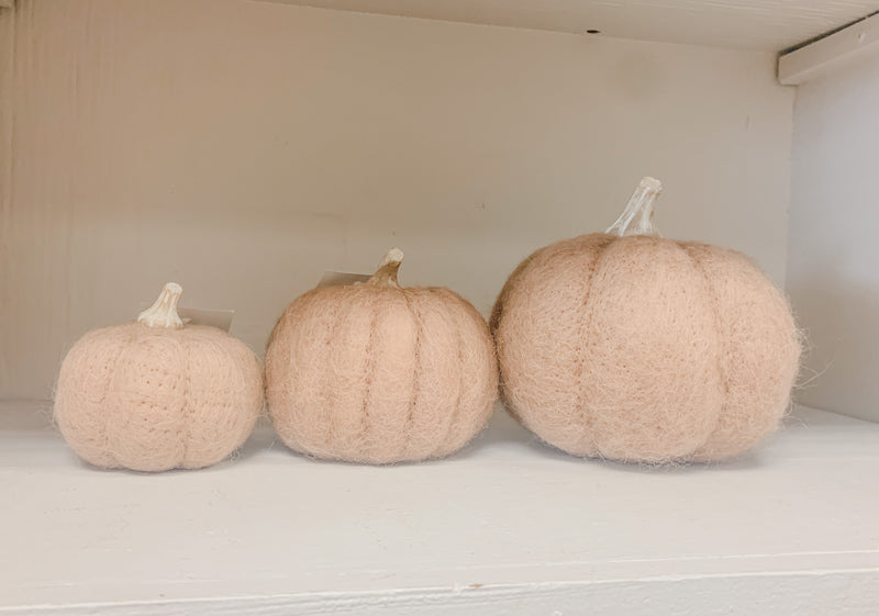 Felt Pumpkin