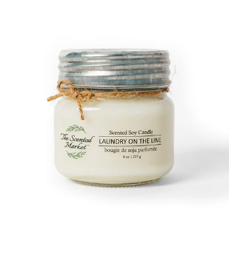 Laundry on the Line | Soy Wax Candle | The Scented Market
