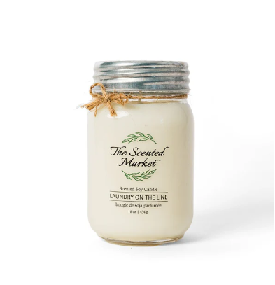 Laundry on the Line | Soy Wax Candle | The Scented Market