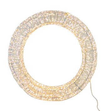 Indoor/Outdoor Light Up LED Wreath