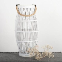 Willow Lantern with Rope Handle
