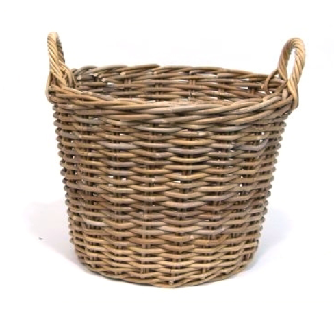 Round Rattan Basket