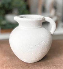 White Tuscan Vase