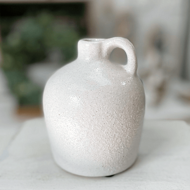 White Jug Vase