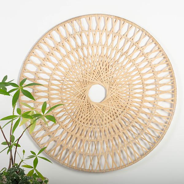 Boho Wicker Wall Decor