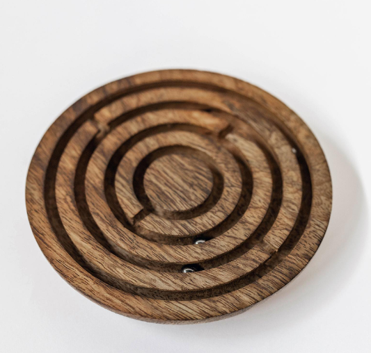 Wooden Maze Game