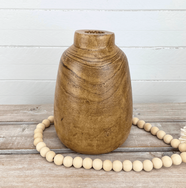 Wood Vase