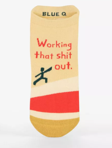 Work Shit Out | Sneaker Socks L/XL