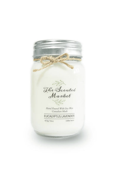 Eucalyptus Lavender Soy Wax Candle