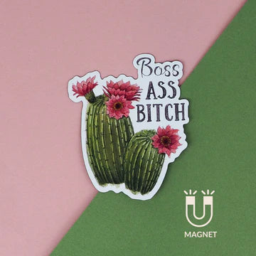 Naughty Florals Fridge Magnet