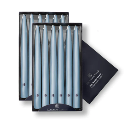 Colonial Candles 10" Taper Candles (Various colours)
