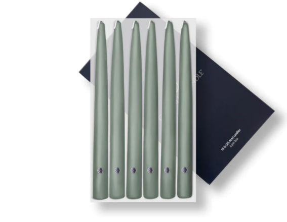 Colonial Candles 10" Taper Candles (Various colours)