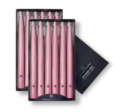 Colonial Candles 10" Taper Candles (Various colours)