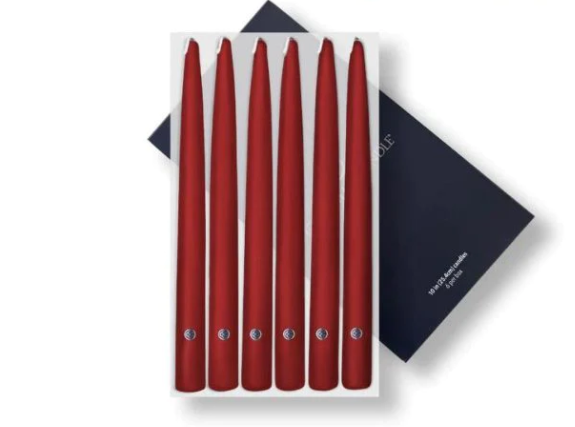Colonial Candles 10" Taper Candles (Various colours)