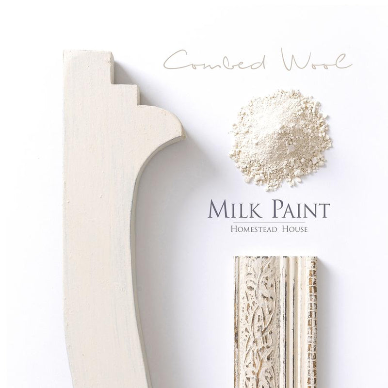 Combed Wool | Milk Paint